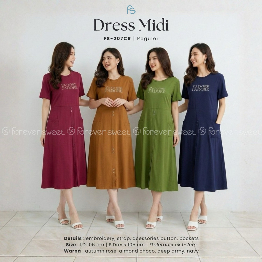 FOREVER SWEET DASTER / DRESS REGULER