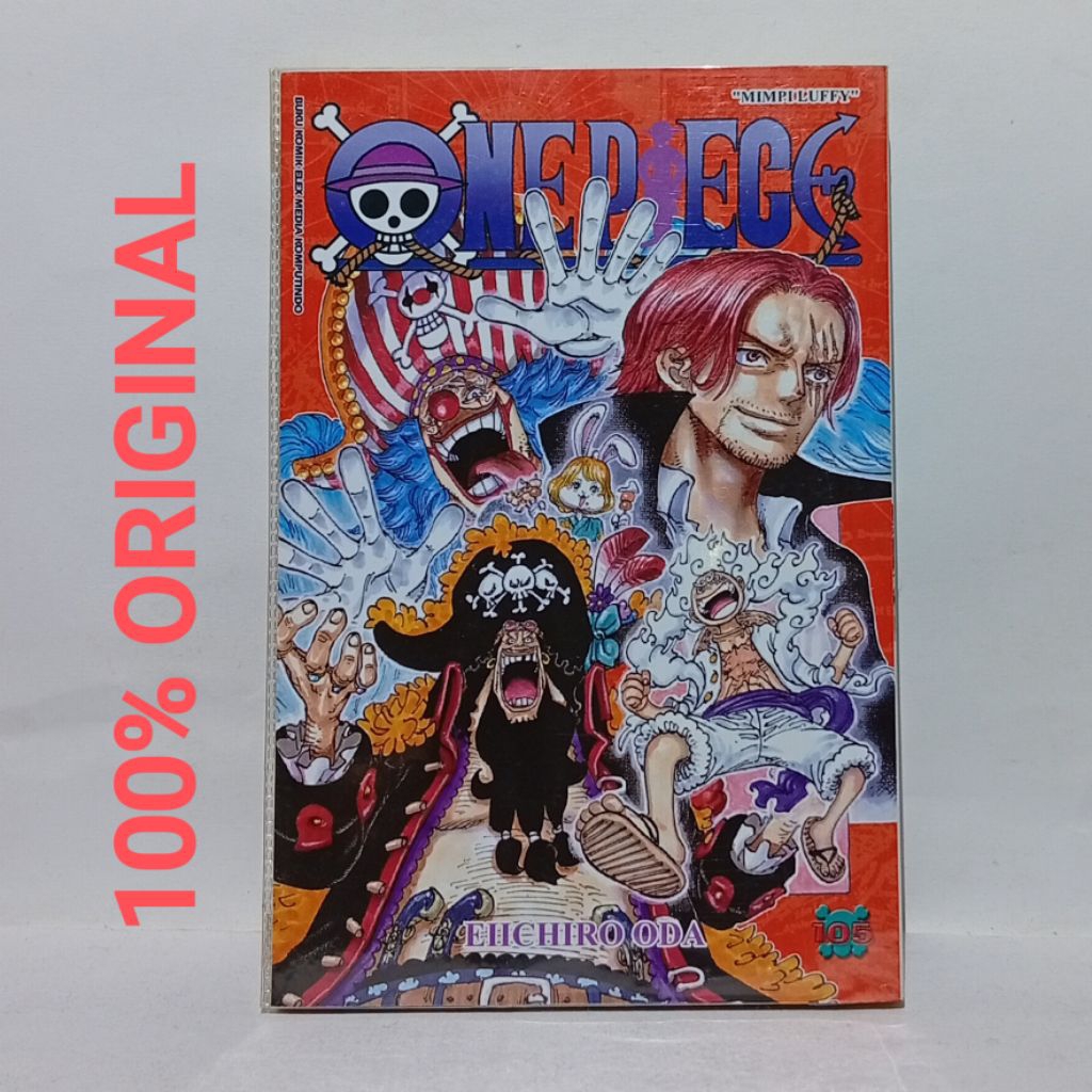 [Preloved] Komik Elex : ONE PIECE, Volume : 105 "Mimpi Luffy"