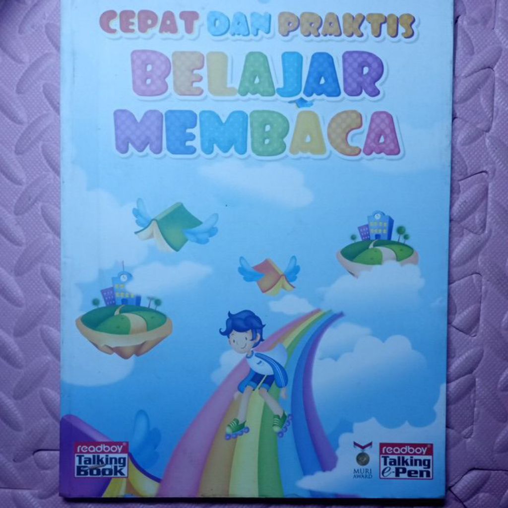 Buku Cepat dan Praktis BELAJAR MEMBACA | MURI AWARD | readboy talking e-pen
