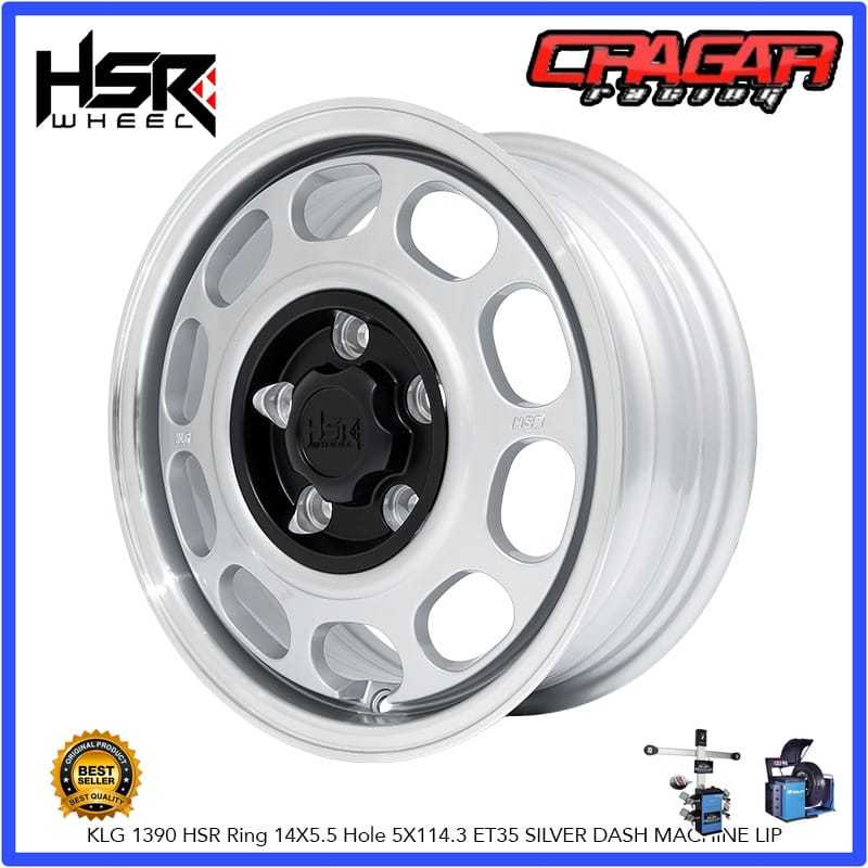 Velg Mobil Terbaru Ring 14 Lubang 5 Untuk Grandmax Carry Tayo L300 Kuda Dll - Hsr Klg R14