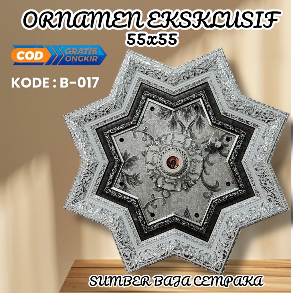 fitting lampu PVC asbes desain elegan mudah pemasangan