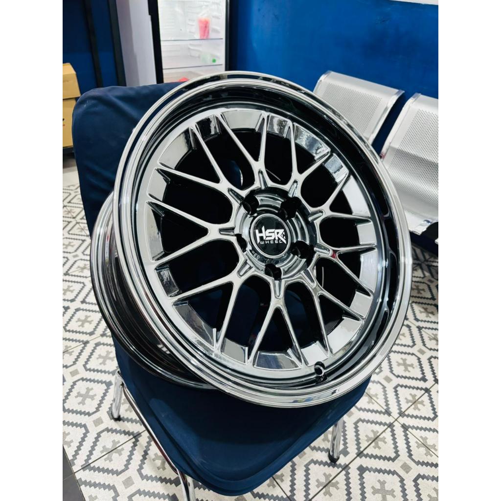 Velg Mobil R18 Black Chrome 4Pcs Pcd 5x114.3