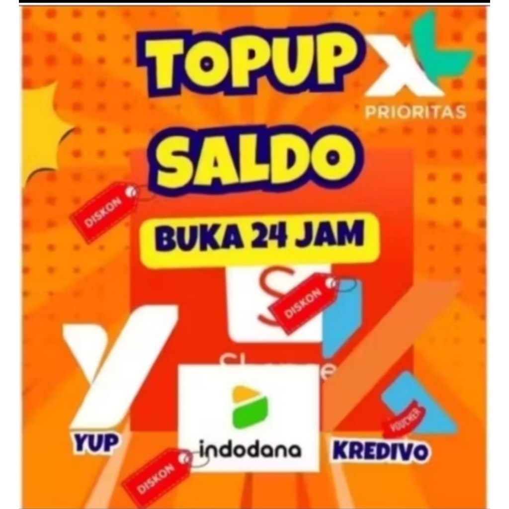 TERPERCAYA TOP SALDO UP KREDIPVO DLL SALDO/PULSA TRANSFERr 500K-35JT KE SEMUA