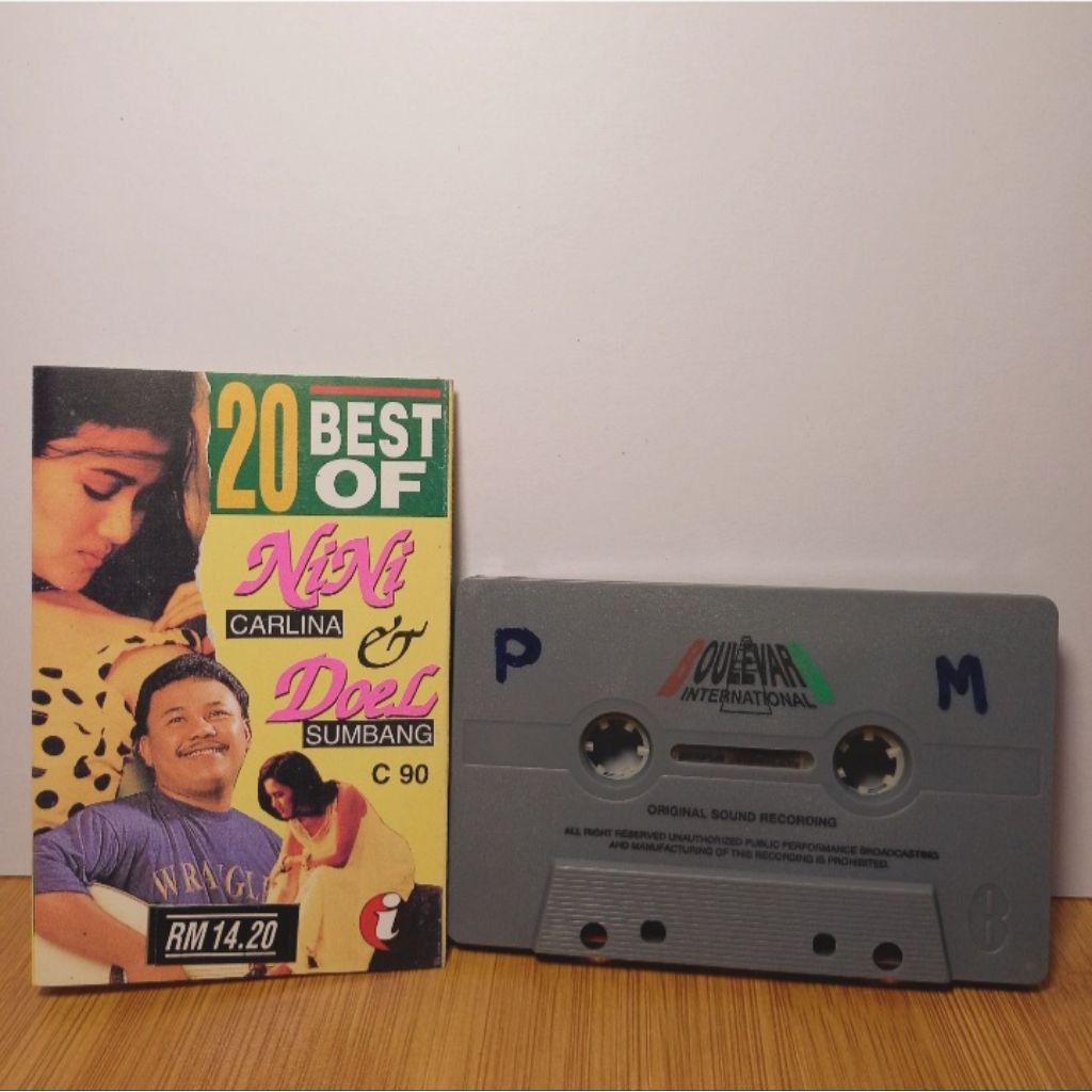 Kaset Doel Sumbang - 20 Best Of Nini Carlina & Doel Sumbang