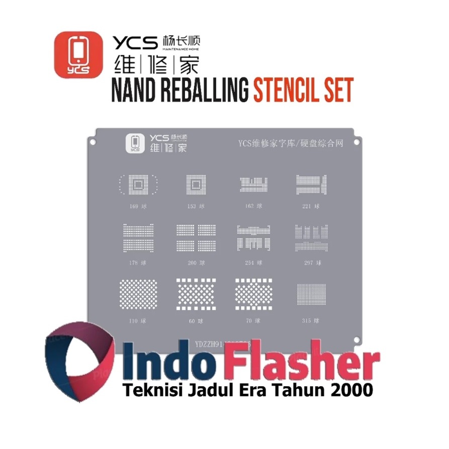 PLAT BGA YCS EMMC NAND - Plat BGA Emmc Nand YCS