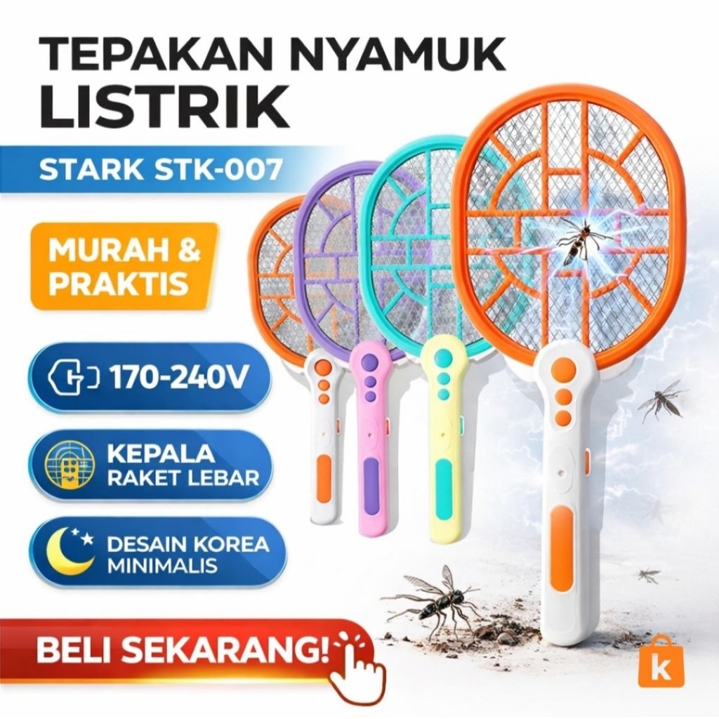 Stark Raket Nyamuk STK 007 Berkualitas