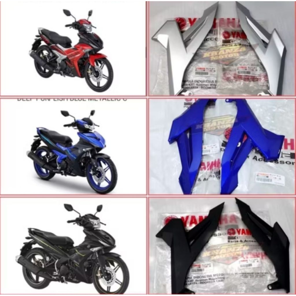 COVER SAMBUNGAN BODY SAMPING MX KING ORIGINAL