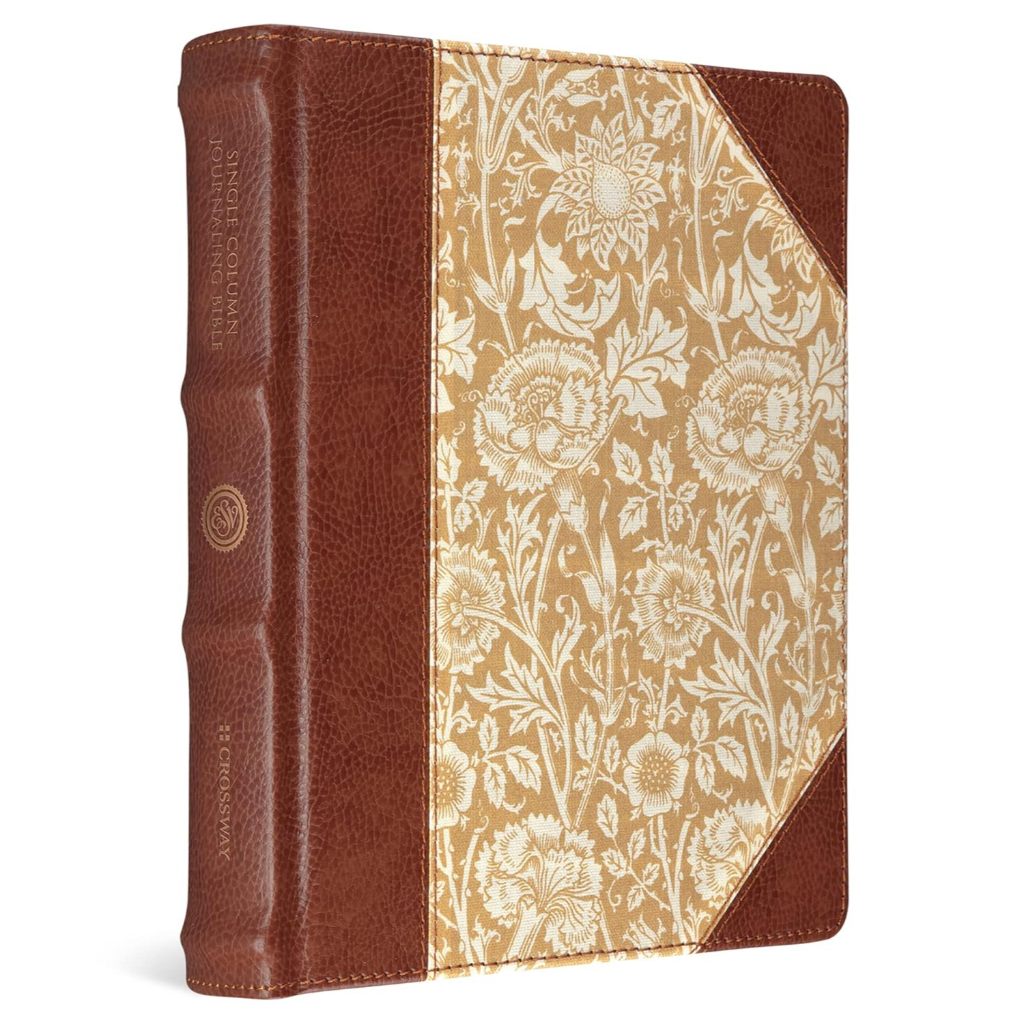 ESV Journaling Bible, Cloth Over Board, Antique Floral Design, Hardcover | Holy Bible