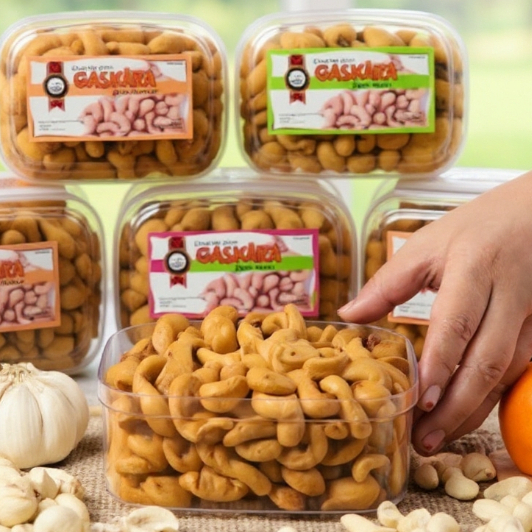 Gaskara Mede Rasa Original - Kacang Mete Renyah Gurih - Snack Lebaran