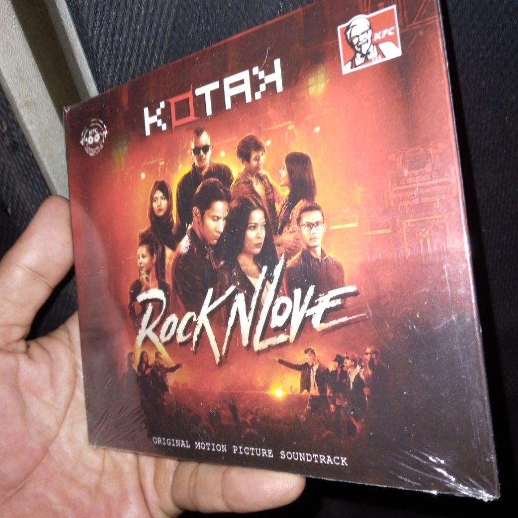 Cd Kotak Band Rock N Love segel original