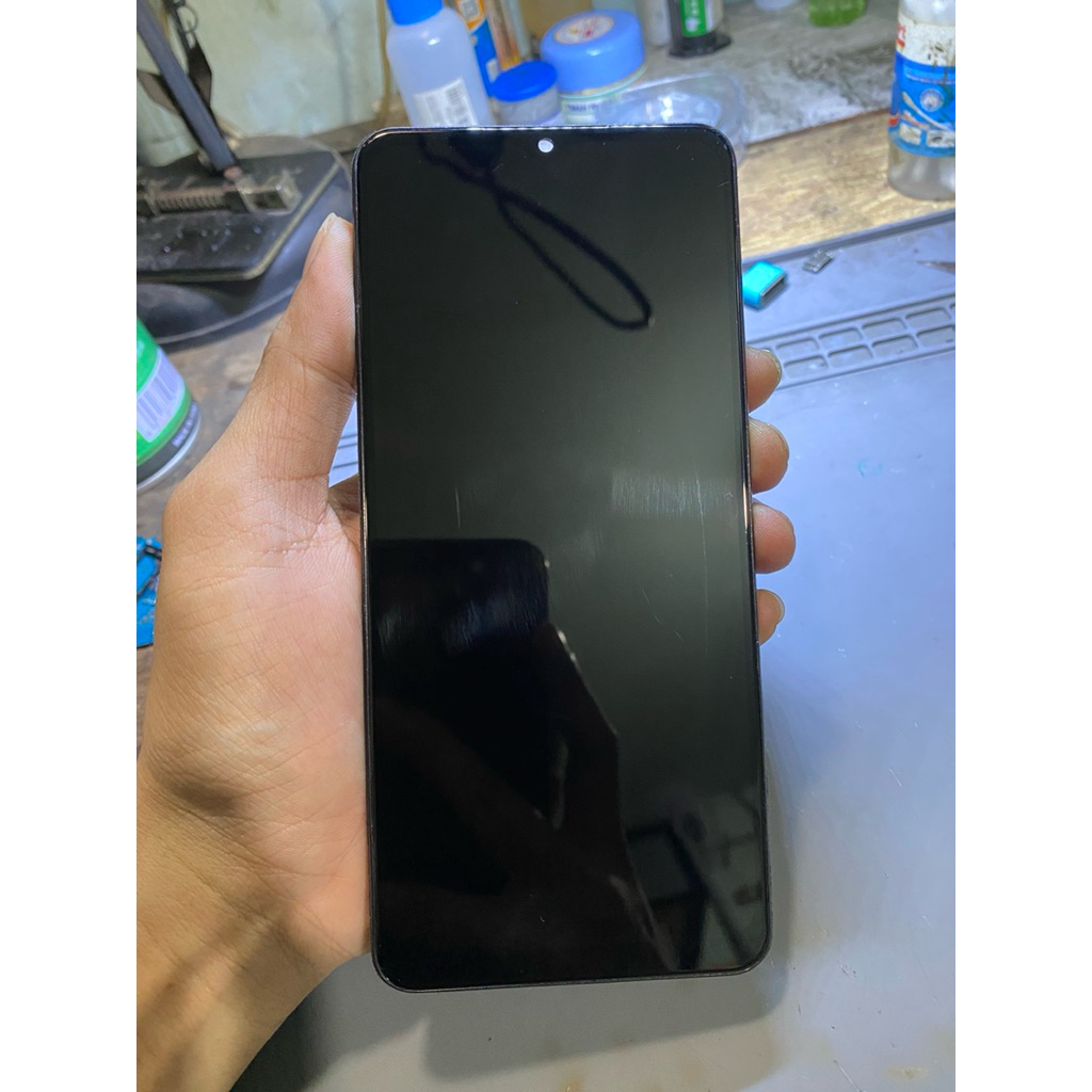 LCD+Frame Samsung M12 (M127F) Ori Copotan Normal Banyak Bonus