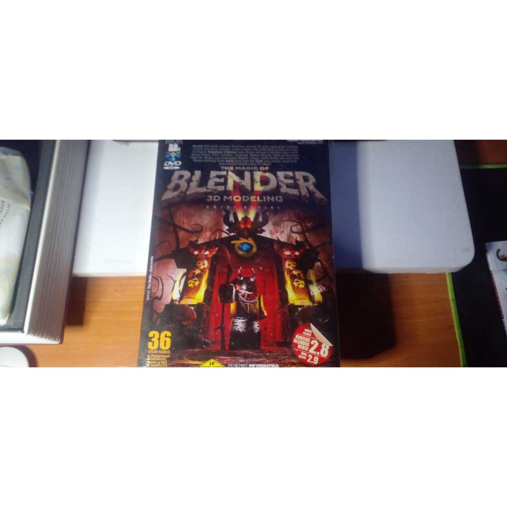 buku The Magic of Blender 3D Modeling