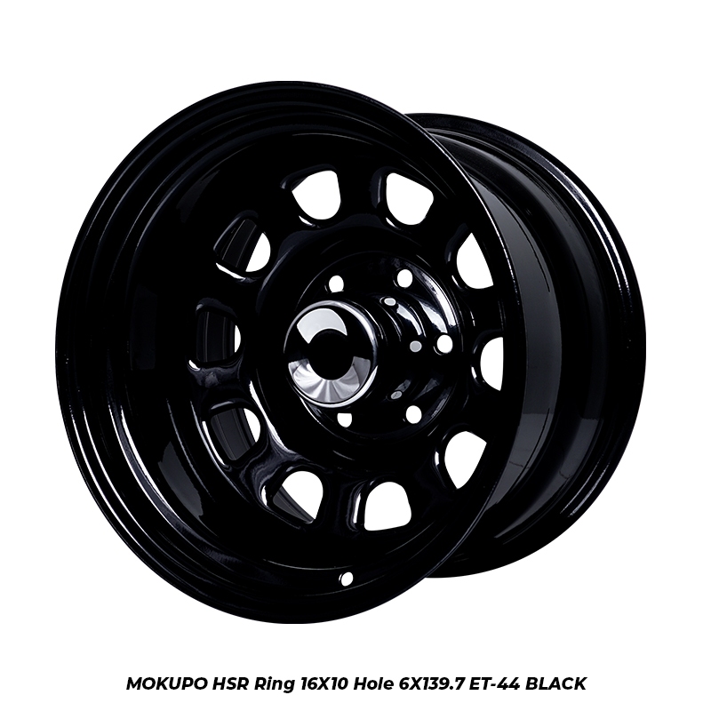 VELG KALENG HSR MOKUPO R16 LEBAR 10 H6X139 ET MINUS 44 COCOK BUAT HILUX,TRITON,DMAX,PANTER,L200,STRA