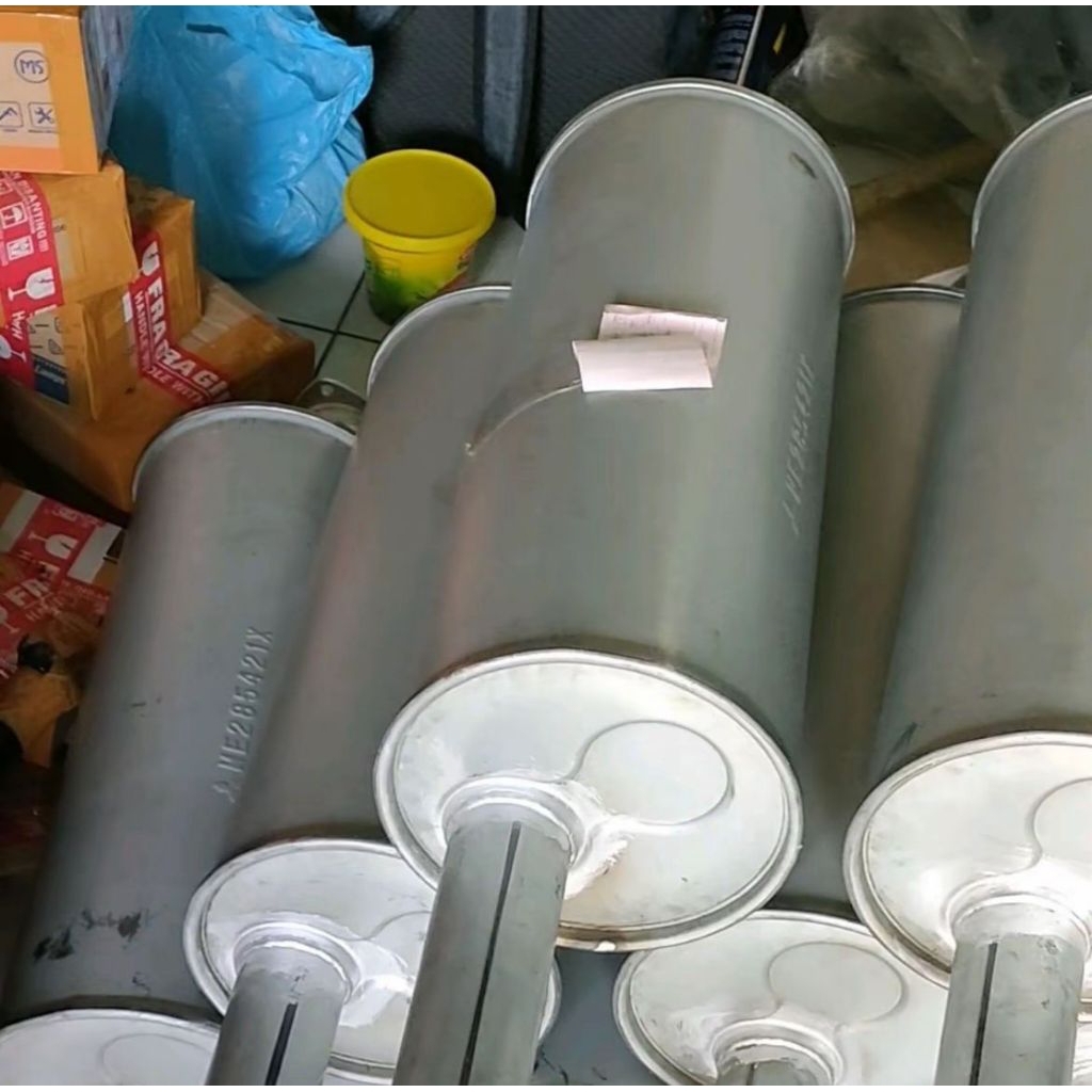 tabung knalpot canter 125ps ps125 original