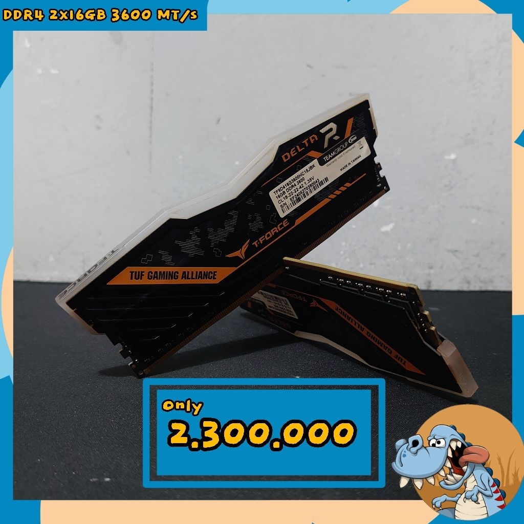 DDR4 team delta 2x16gb 3600 mhz