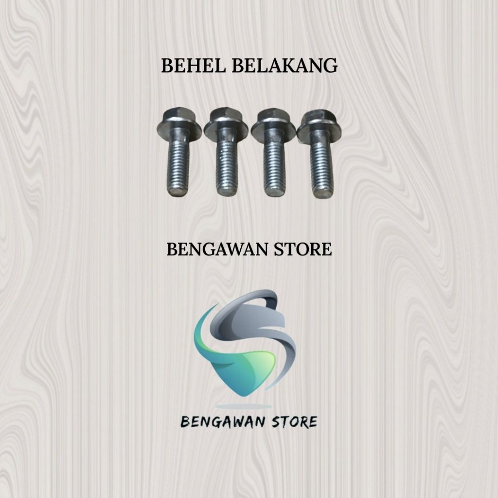 Baut Fullset Cover Bodi Body Behel Belakang Honda Supra GTR 150 FI PGM-FI