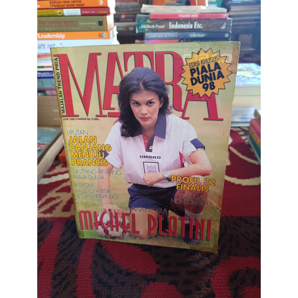 Majalah Matra Juni 1998 Edisi Khusus Piala Dunia 98
