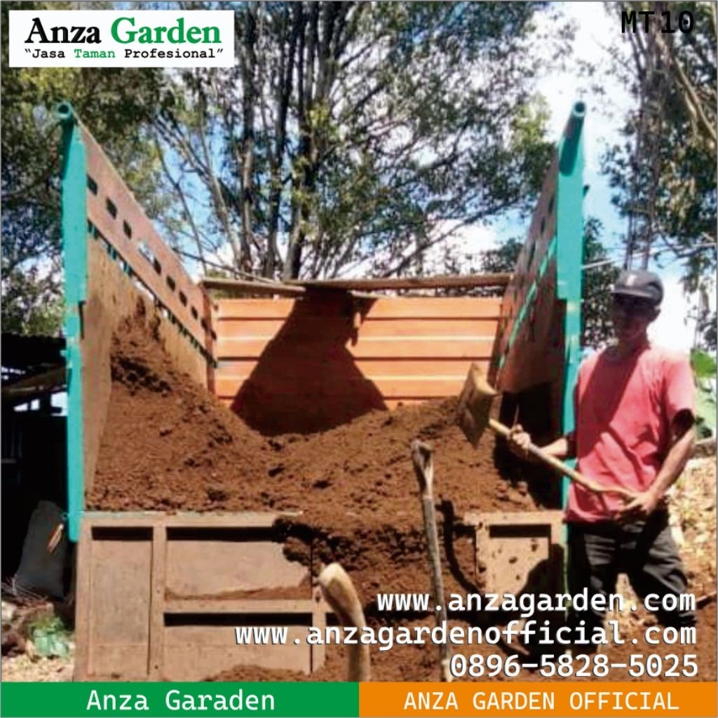 Tanah Lembang Kirim Ke BANDUNG | Warna COKLAT TERANG | Truk Double Muatan 7 Meter Kubik | ANZA GARDE