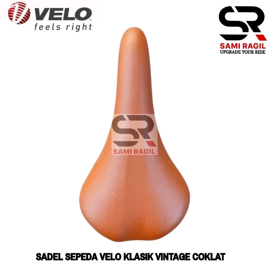 SADEL SEPEDA VELO KLASIK VINTAGE COKLAT SEDEL SADDLE JADUL JOK SEPEDA FEDERAL MTB LIPAT SELI MINION 