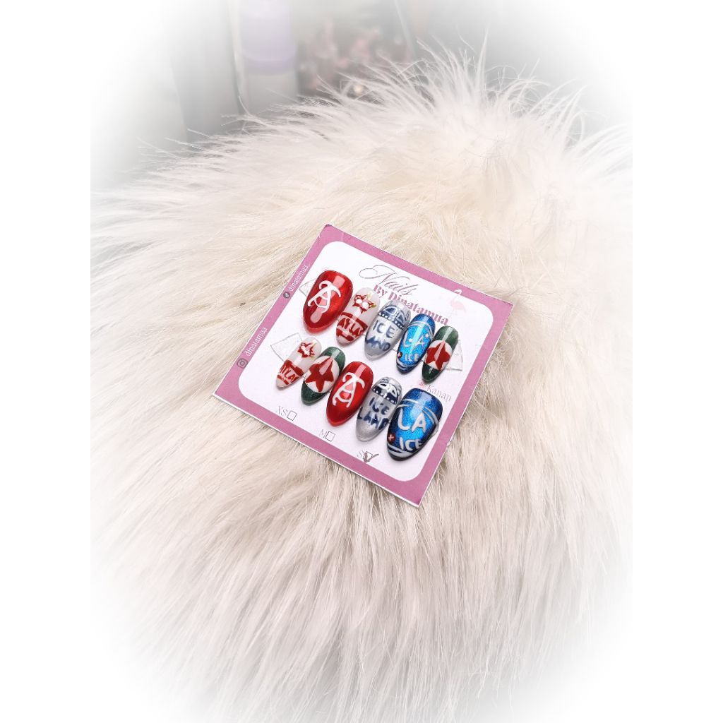 Press on nails logo rokok