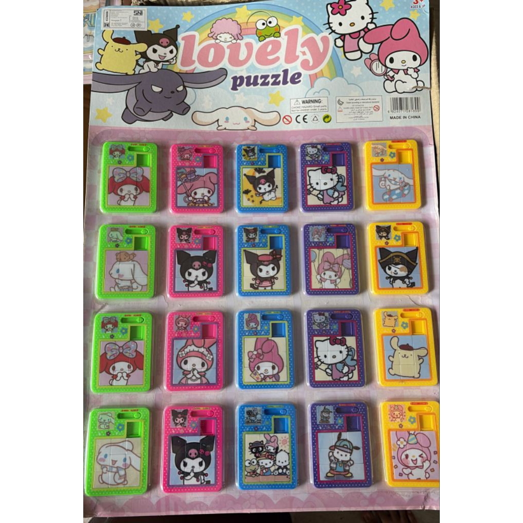 MAINAN PUZZLE GESER BESAR GAMBAR SANRIO