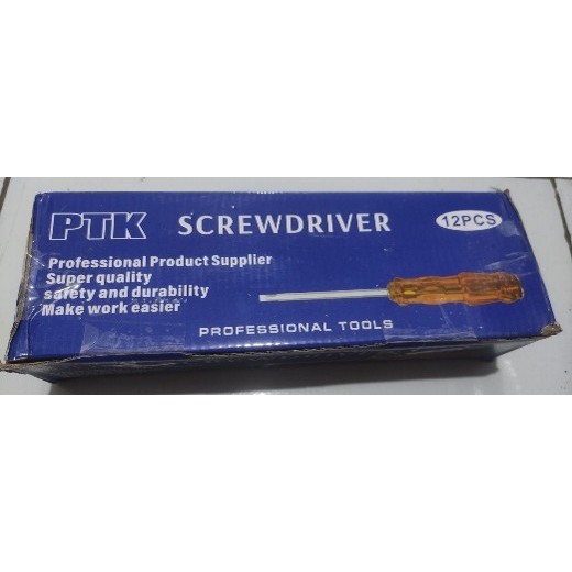 OBENG TUMBUK PTK (12 PCS/BOX)