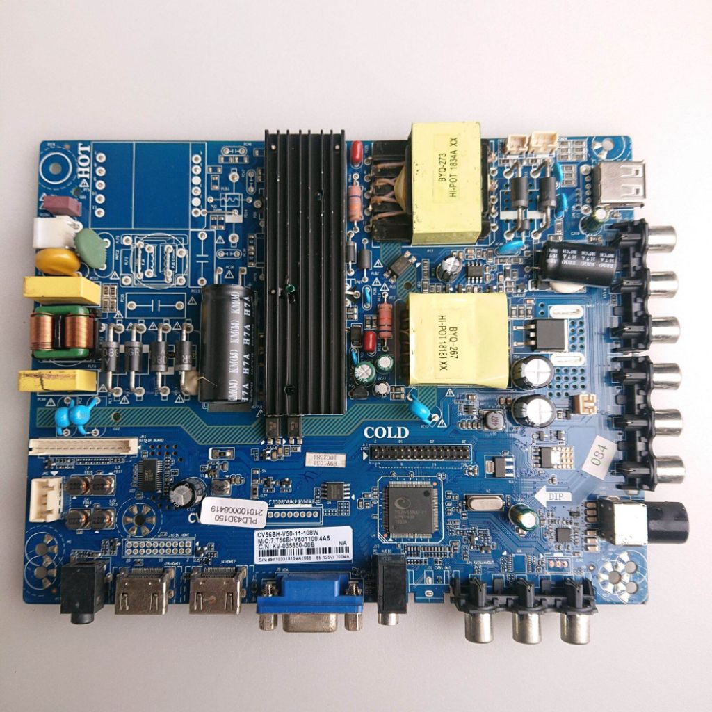 MAINBOARD MB TV LED POLYTRON PLD 43D150