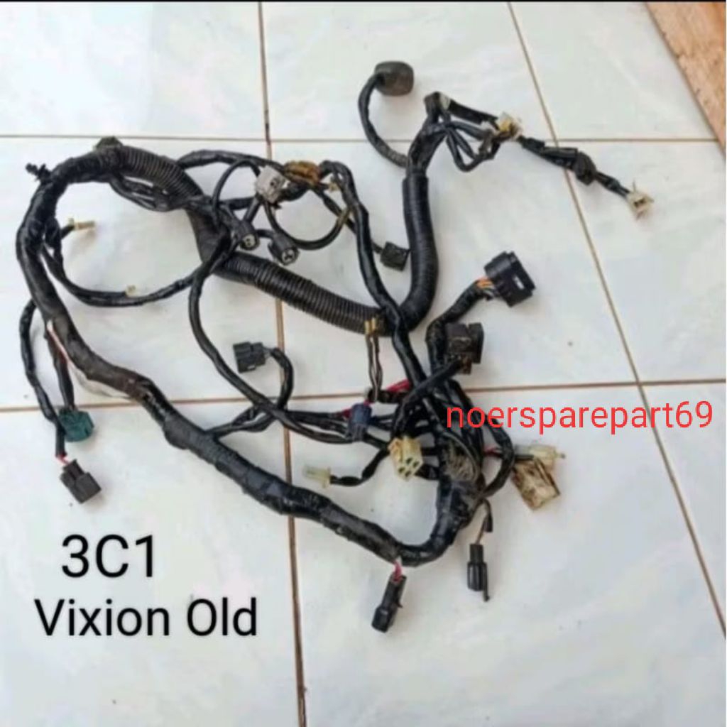 Kabel Body Wire Hernes Motor Yamaha Vixion Old 3C1 Original copotan