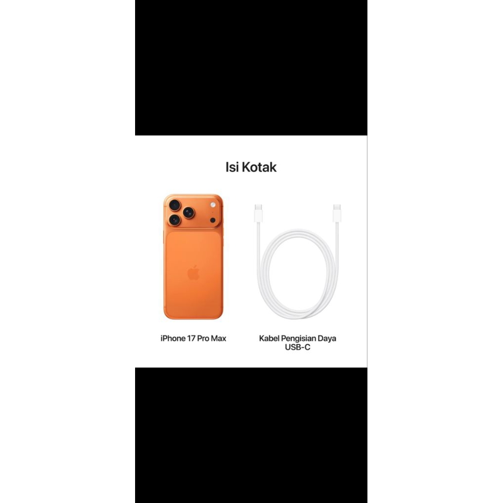 New Iphone 17 ProMax Ibox [Cosmic Orange]