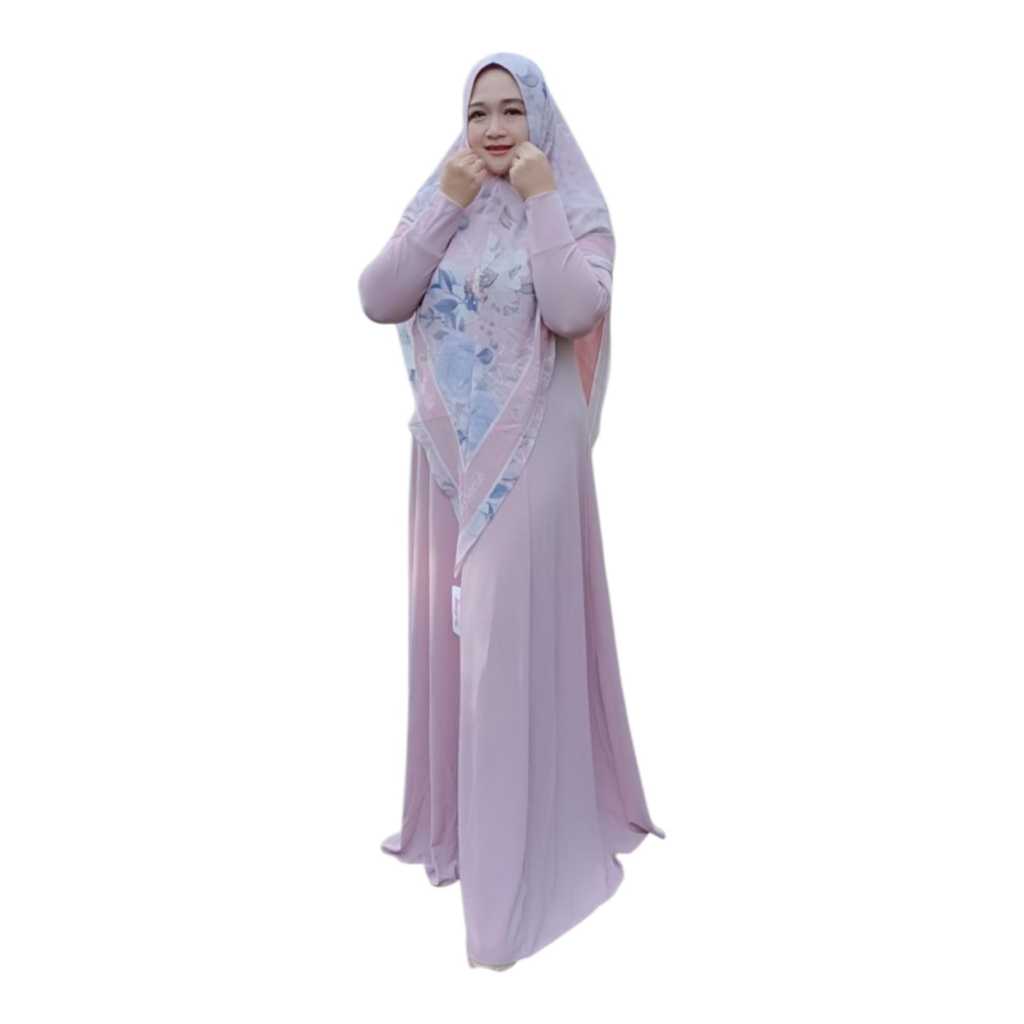 Khimar KH357 Ceruty Printing Gallery Syarifah (apabila stock habis bisa di Pesan Ulang.. hub. Kami))