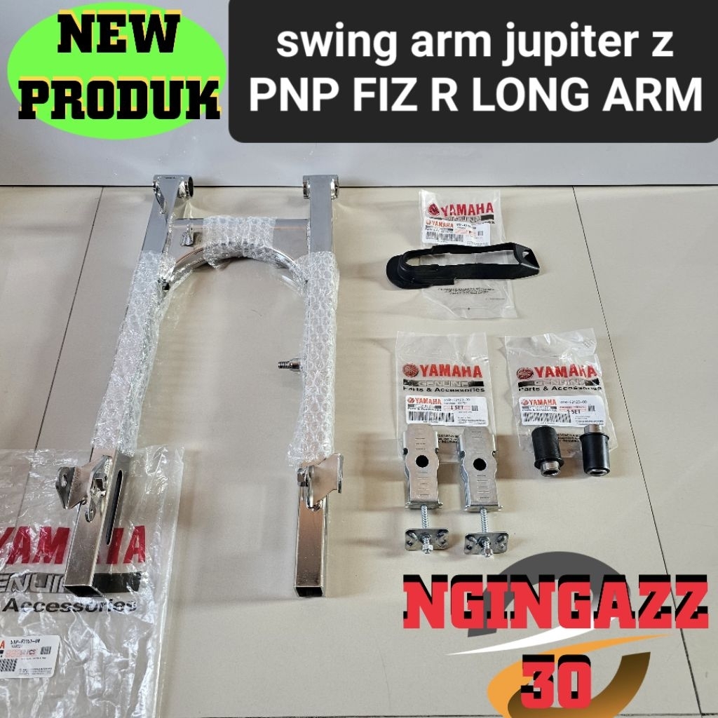 SWING ARM JUPITER Z PNP FIZ R LONG PANJANG 48 WARNA CHROME