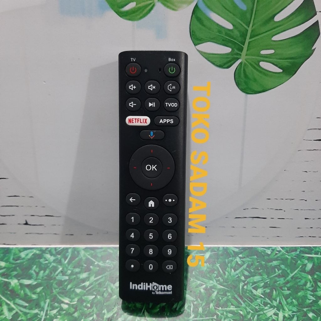 REMOTE REMOT STB ZTE B866F B860H V5 PARABOLA TV BOX INDIHOME VOICE NYALA TERBATU ORIGINAL SECOND