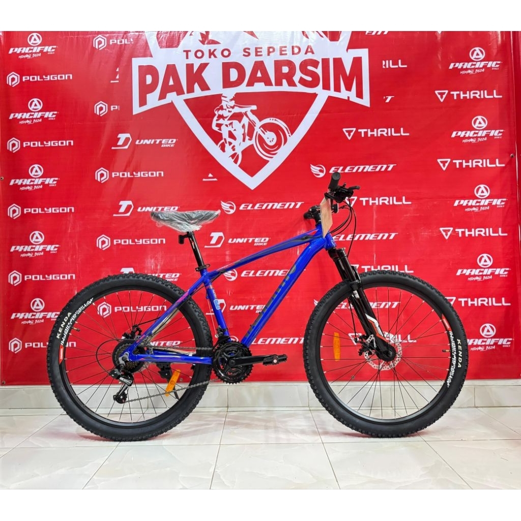 Sepeda Gunung MTB Thrill Tabibitho frame aluminium size 26 inc