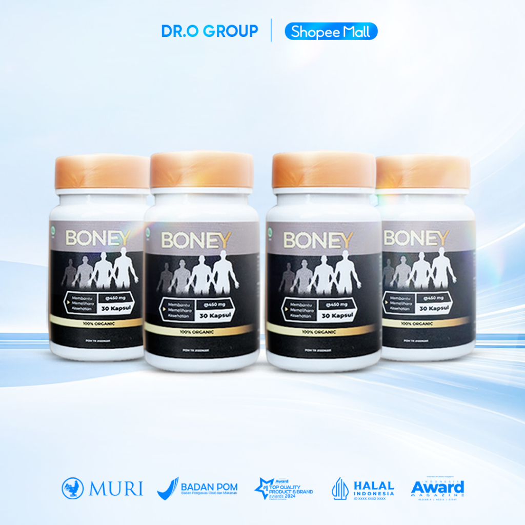 Dr O - Boney/Kapsul Peninggi Herbal (Bundling 4)