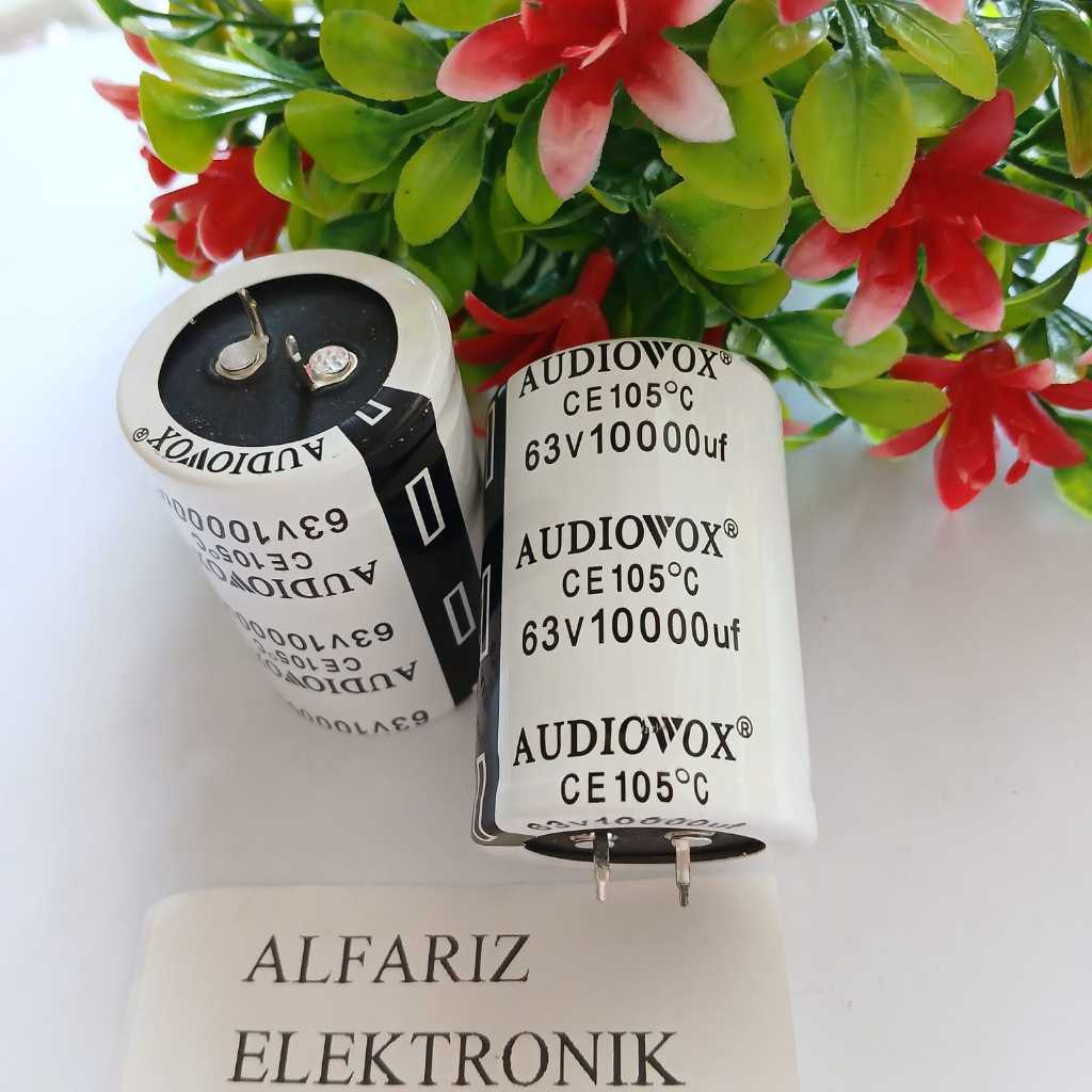 ELCO AUDIOVOX 10000UF/63v PUTIH
