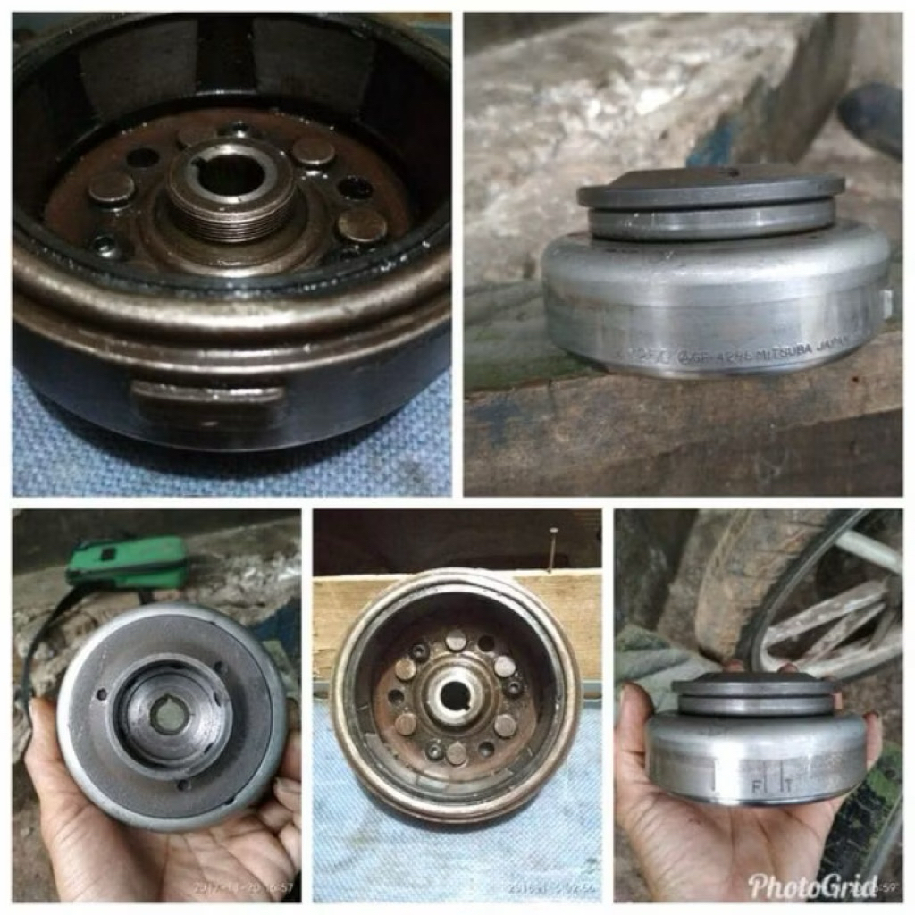 Magnet Magnit Set Wanway Oneway Kawasaki Kaze R Original