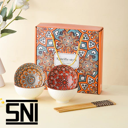 [SNI] Hampers Mangkok Set / Hampers Piring Keramik Set / Hampers Piring Dan Mangkuk Keramik Cantik