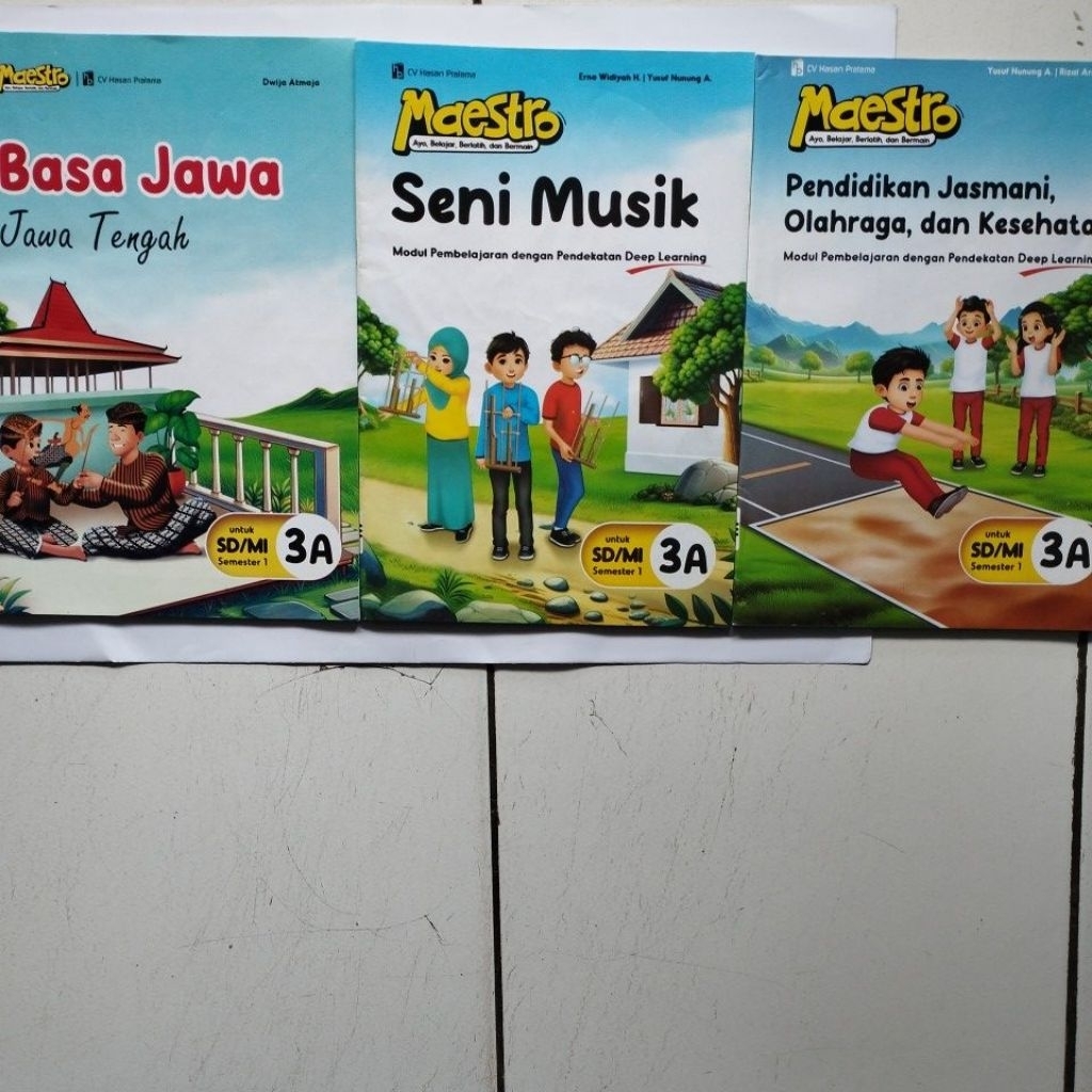LKS KELAS 3 SD/MI SEMESTER 1 MAESTRO