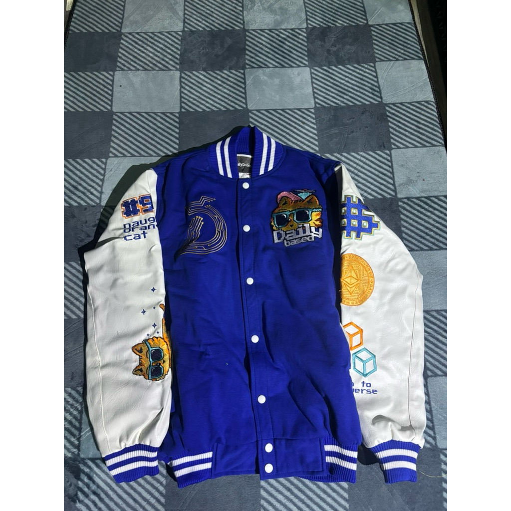 Varsity Jacket NFT By Dailybased Bordir Mewah