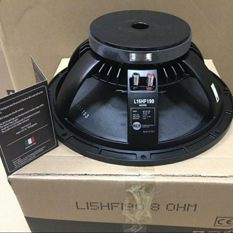 COMPONENT SPEAKER RCF L 15HF190 ORIGINAL 15 INCH KOMPONEN RCF L 15HF190