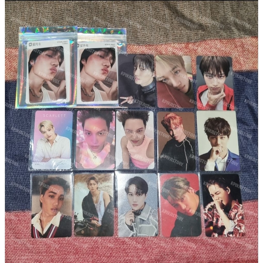 PHOTOCARD OFFICIAL EXO KAI WAIT ON ME EXIST CREAM SODA DFTF TEMPO DMUMT BLUERAY DVD JAPAN JEPANG SMC