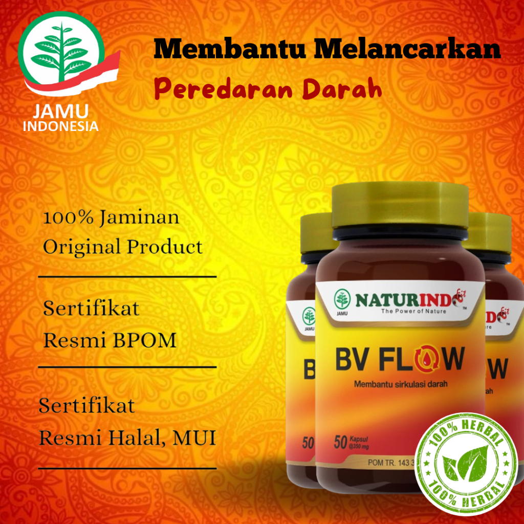 Naturindo Bv Flow Obat Kebas Kesemutan BV FLOW Naturindo  4.9  241 penilaian 1RB+ Terjual