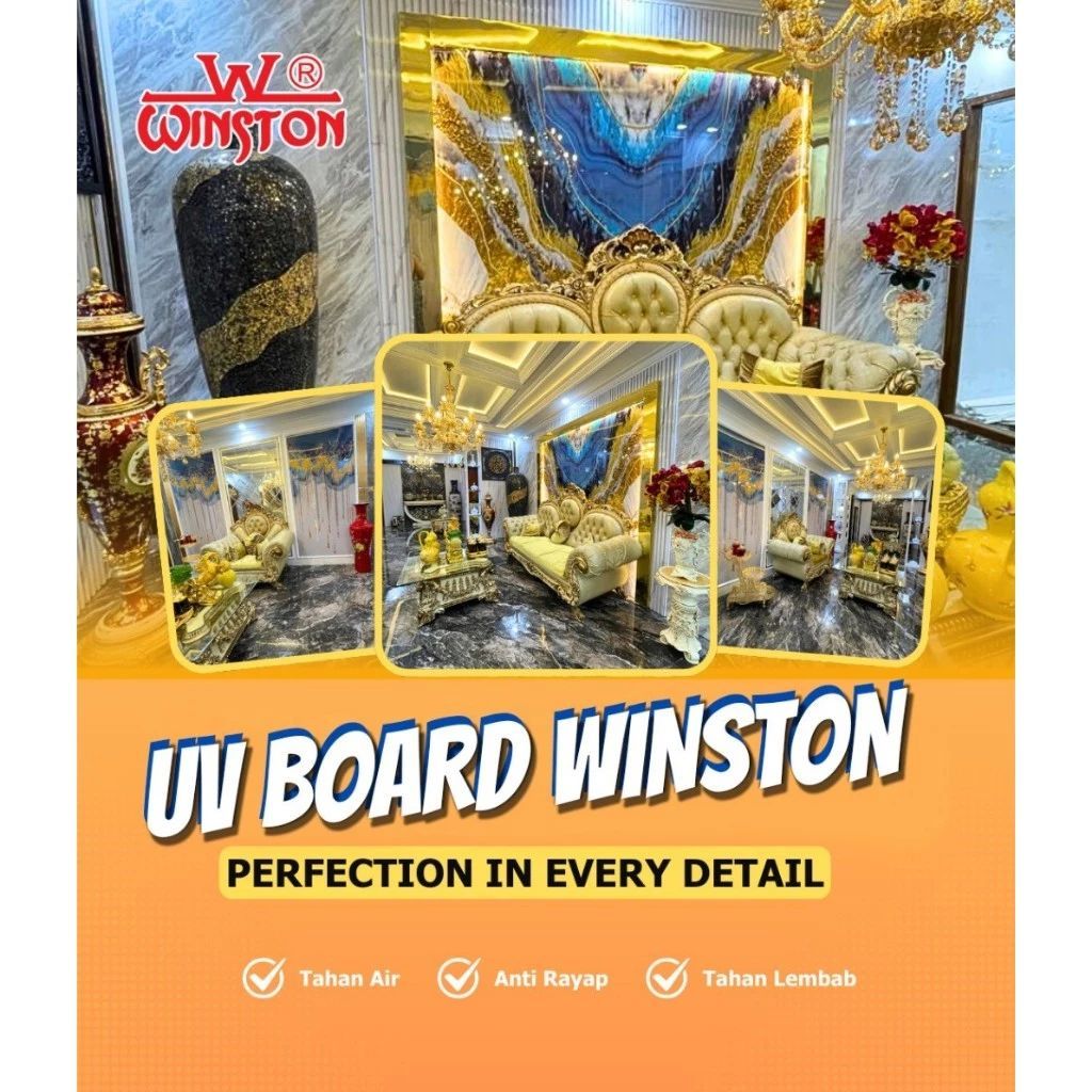 Pvc Marmer UV Board 3 Dimensi Isi 2 Lembar UVD 3D Marble Printing Wall Board Bookmatch High Quality 