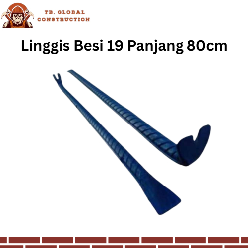 Linggis Besi Ulir 19 Biru Linggis Baja Besi 19 Ulir