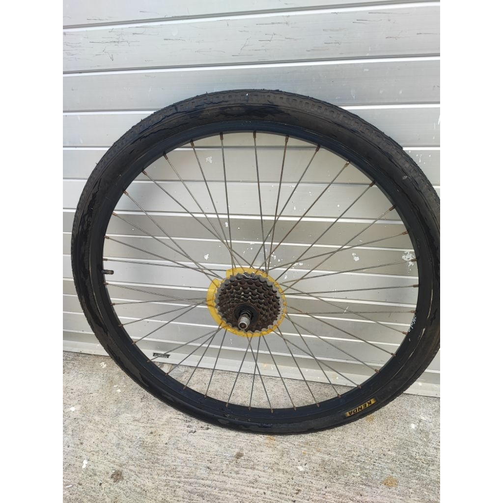 wheelset 26 alloy hitam