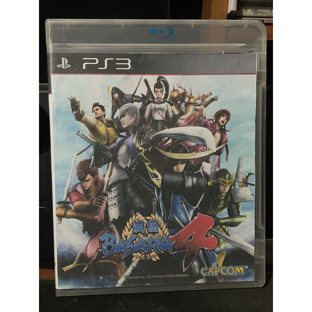 BD kaset Sengoku Basara 4 PS3 Bahasa Jepang Region Jepang Second