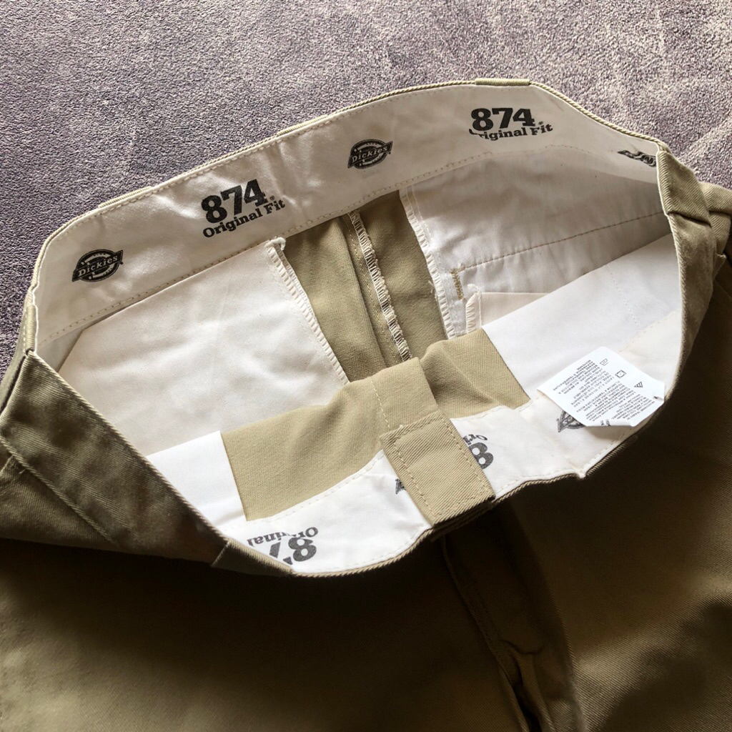 Chinos Pants DCKIES 874 Scnnd Size 34 ,Chinos Pants Khaki ,Celana panjang chinos coklat khaki celana