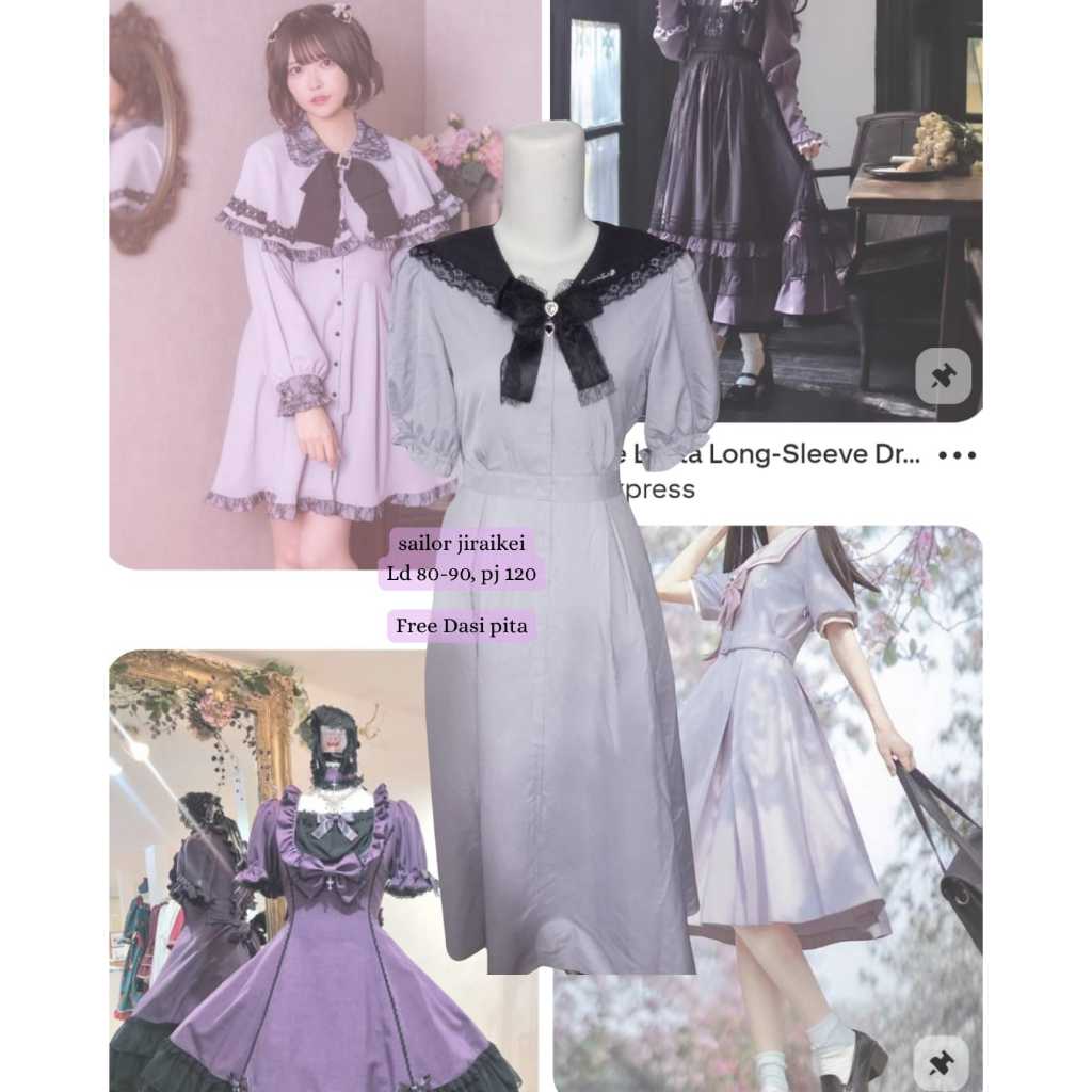 jiraikei dress / jirai kei / jiraikei ryousangata / sailor / silor dress