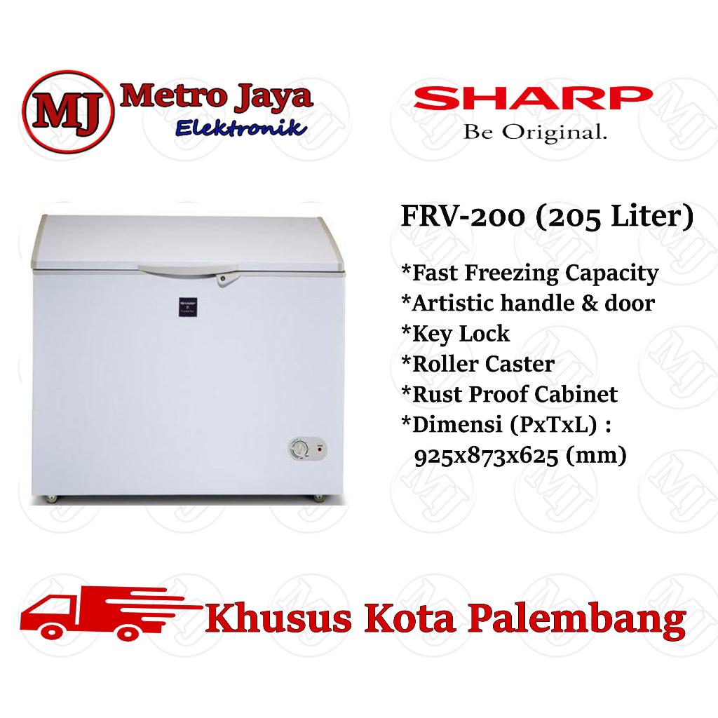 CHEST FREEZER Sharp FRV 200 Box Freezer Sharp FRV 200 200 LITER