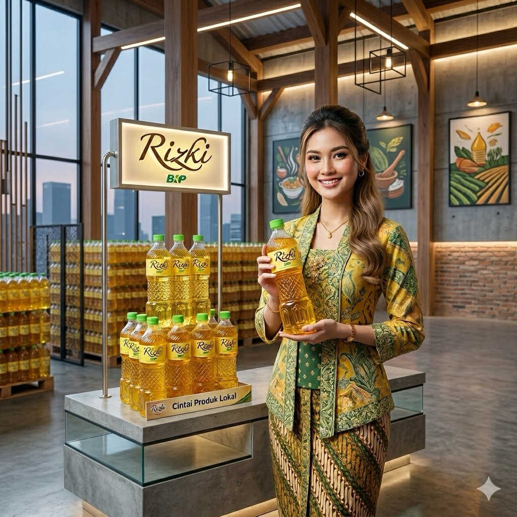 MINYAK GORENG RIZKY 1DUS ISI 12 BOTOL